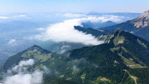 Randonnée massif de la Chartreuse le bec Charvet