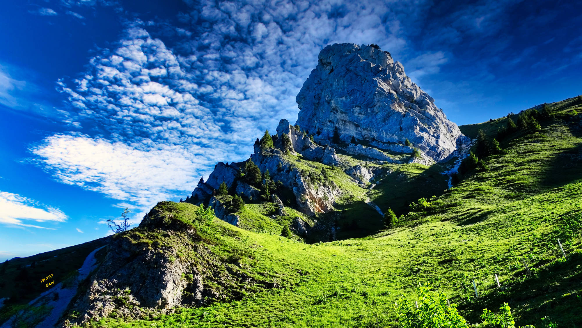 Randonnée massif de la Chartreuse  Roc de Bellefont 