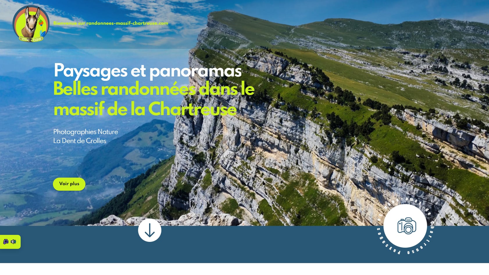 Nouveau site web randonnées massif Chartreuse