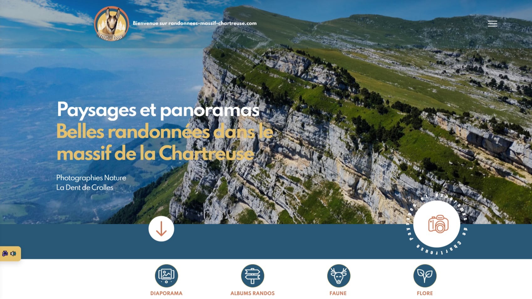 Nouveau site web randonnées massif Chartreuse